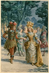 The Pleasures of the Enchanted Island (illustration)