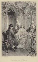 Rousseau visiting Madame Dupin