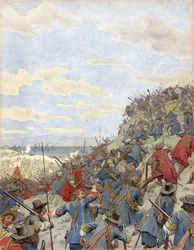The Battle of the Dunes (near Dunkirk)