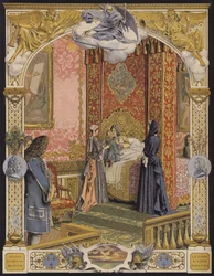 The Dying King Louis XIV Embracing the Young Louis XV for the Last Time