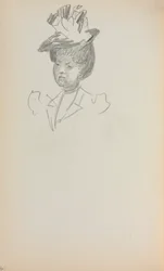 Italian Sketchbook: Woman, Bust Length (page 142)