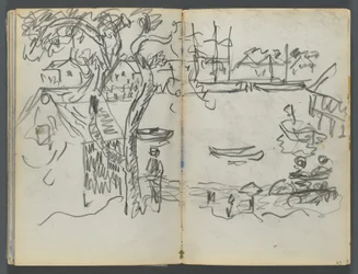 Sketchbook, The Dells: Harbor View