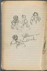 Sketchbook: Figures with Notes