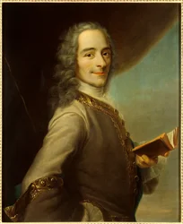 Portrait of Francois Marie Arouet dit Voltaire