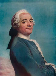 Self-portrait with Lace Jabot, c1750