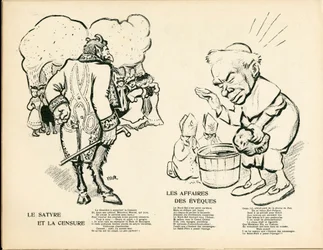 The Butter Plate, number 195, Satirical in Colors