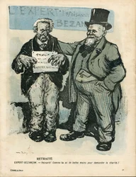 The Butter Plate, number 210, Satirical in Colors