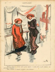 The Butter Plate, number 516, Satirical in Colors