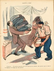 The Butter Plate, number 516, Satirical in Colors