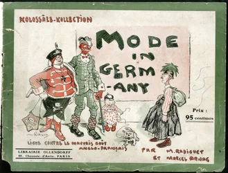 In Mode in Germany, ca. 1915 - War of 14-18, Germany Prussia, Fashion, Ugliness