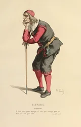 Costume for the role of Harpagon, c.1868