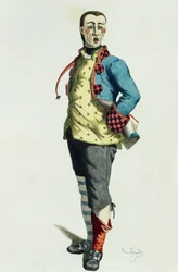 Stenterello in 1858