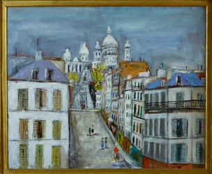 Rue Chappe, Montmartre, c.1937