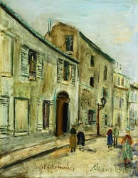 Rue Corot in Montmartre, c.1930