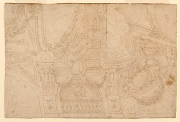 Painted Ceiling, mid-18th century