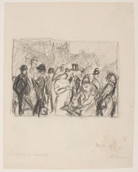 Second Sketch for Tauenzienstrasse