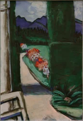 View from the Pavilion. Ohlstadt