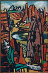 Boulder Rock Landscape