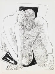 Crawling Woman, plate 5 from the portfolio “Day and Dream”