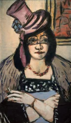 Lady with Hat and Veil