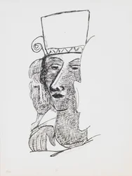 Dancing Couple (plate 7 from the portfolio 