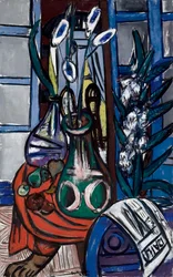 Large Still Life Interior (Blue)