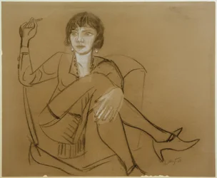 Quappi, Smoking in the Club Chair