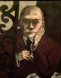 Self-Portrait in the Bar