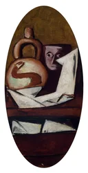 Still Life with Mexican Figure