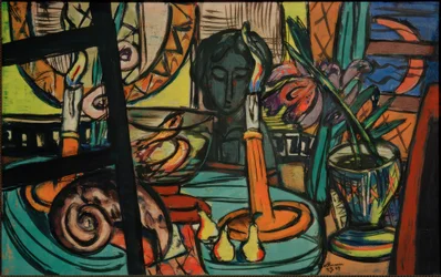 Still Life with Black Plastic