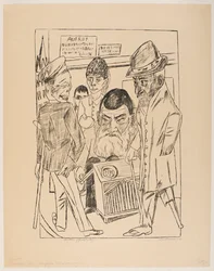 The Beggars (plate 7 from the series 