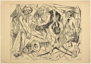 The Night, plate seven from Die Hölle