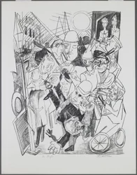 The Street (Hell, plate 3)