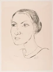 Woman with Necklace (Mrs. Parcus)