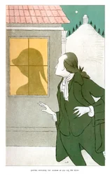 Goethe Watching the Shadow of Lili on the Blind, 1904