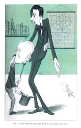Mr W. B. Yeats, Presenting Mr George Moore to the Queen of Fairies, 1904