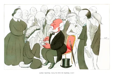 Robert Browning, Taking Tea with the Browning Society