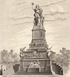 Niederwalddenkmal, Monument Commemorating the Unification of Germany