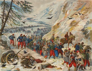 Retreat of General Bourbaki