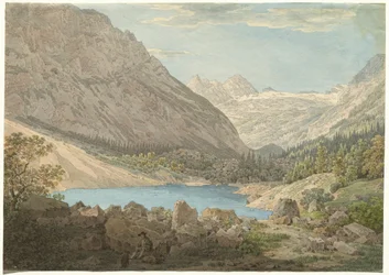 The Blue Pool in the Rein Valley near Garmisch