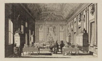 Old Cabinet of Curiosities in the Royal Palace