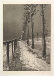 The Road, from the series Four Landscapes