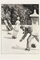 Action (A Glove, Opus VI, Plate 2)