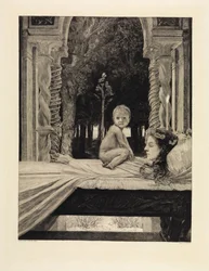 Mother and Child (Dead Mother) (On Death, Second Part, Opus XI, Plate 9)