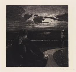 Night (On Death, First Part, Opus XI, Plate 1)