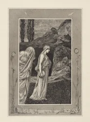 Psyche in Tartarus (Cupid and Psyche, Opus V, Plate 39)