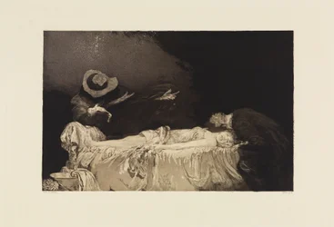 Death (A Love, Opus X, Plate 10)