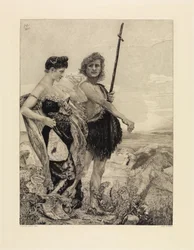 Temptation (From Death, Second Part, Opus XI, Plate 10)