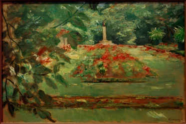 The Flower Terrace in the Wannsee Garden Facing North