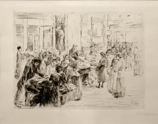 From the Jewish Quarter in Amsterdam, Cart Trade